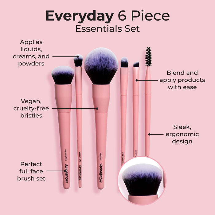 MCo Beauty Everyday 6 Piece Essentials Set