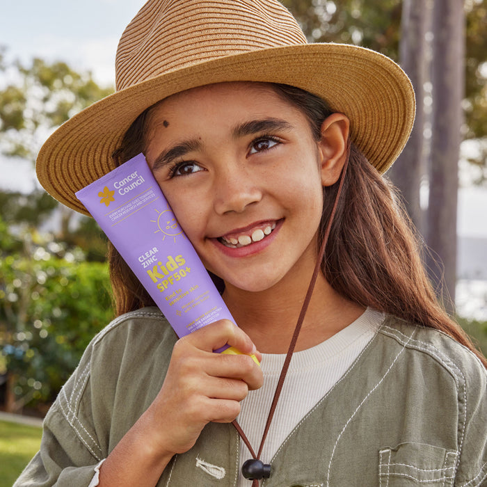 Clear Zinc Kids Sunscreen SPF50+ 110g
