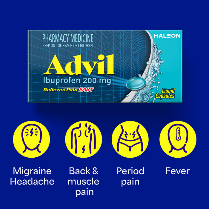 Advil Liquid Capsules 40