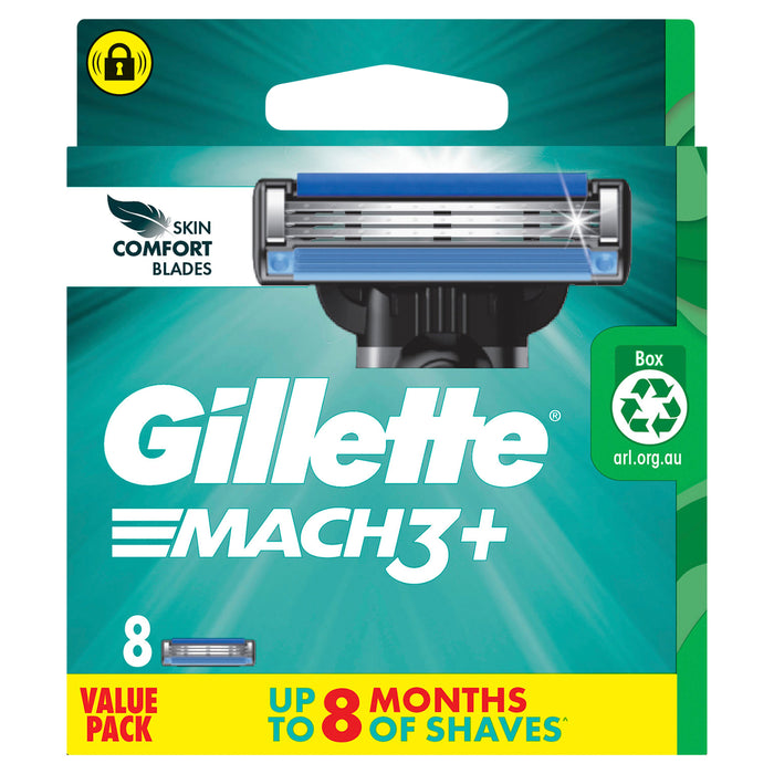 Gillette Mach 3 Cartridge 8pk