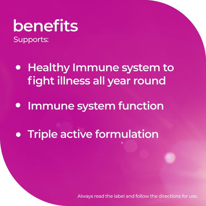Nature's Way Adult Vita Gummies High Strength Triple Immune Support 50 Gummies
