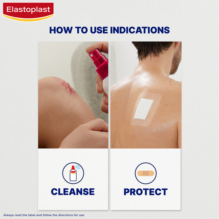 Elastoplast 48628 Aqua Protect 8x10cm 5 Dressings.