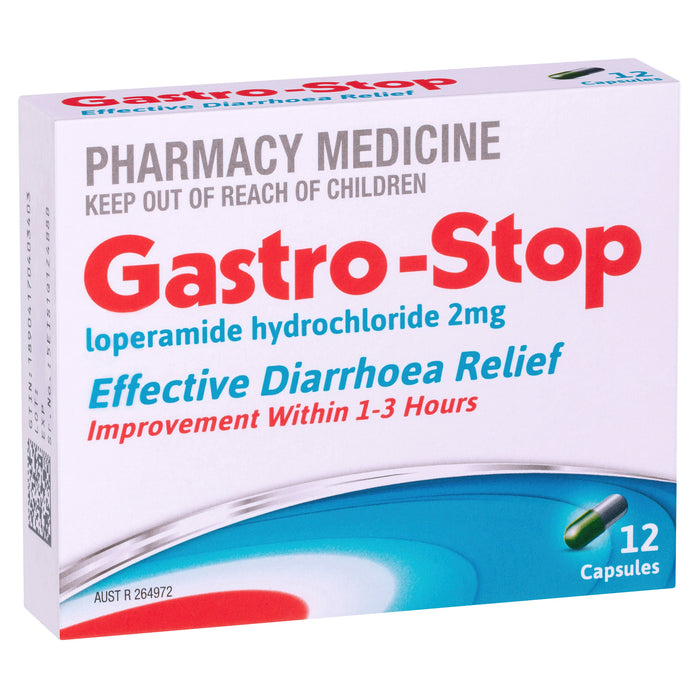 Gastro-Stop Loperamide Capsules 12.