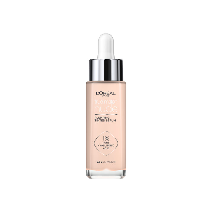 L'Oreal True Match Plumping Tinted Serum 0.5-2 Very Light carded