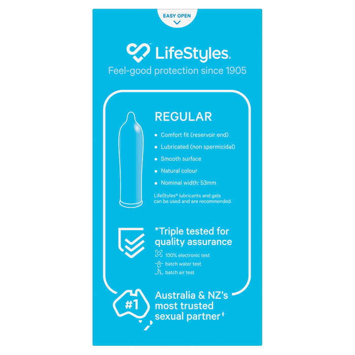 Lifestyles Condom Reg40.