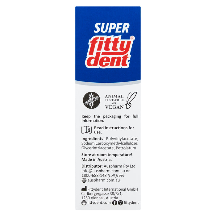 Fittydent Denture Adhesive Cushions 15 Strips