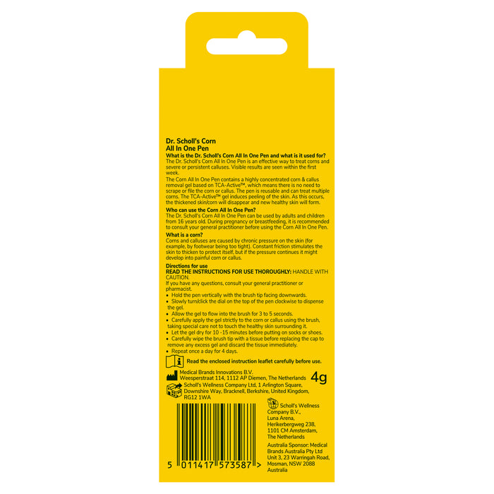 Scholls Corn All In One Pen Gel