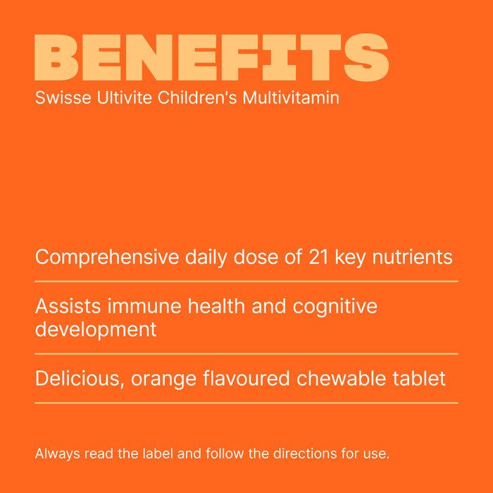 Swisse Childrens Ultivite 120 Tablets