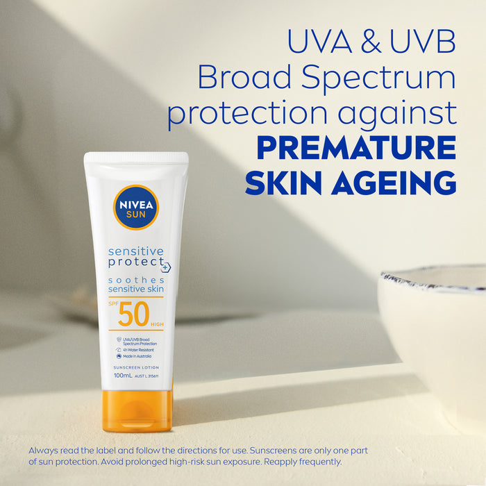 Nivea Sun Sensitive Protect SPF50 Tube 100ml
