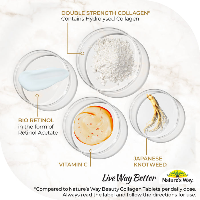 Natures Way Beauty Collagen Mature Skin 60 Tablets.