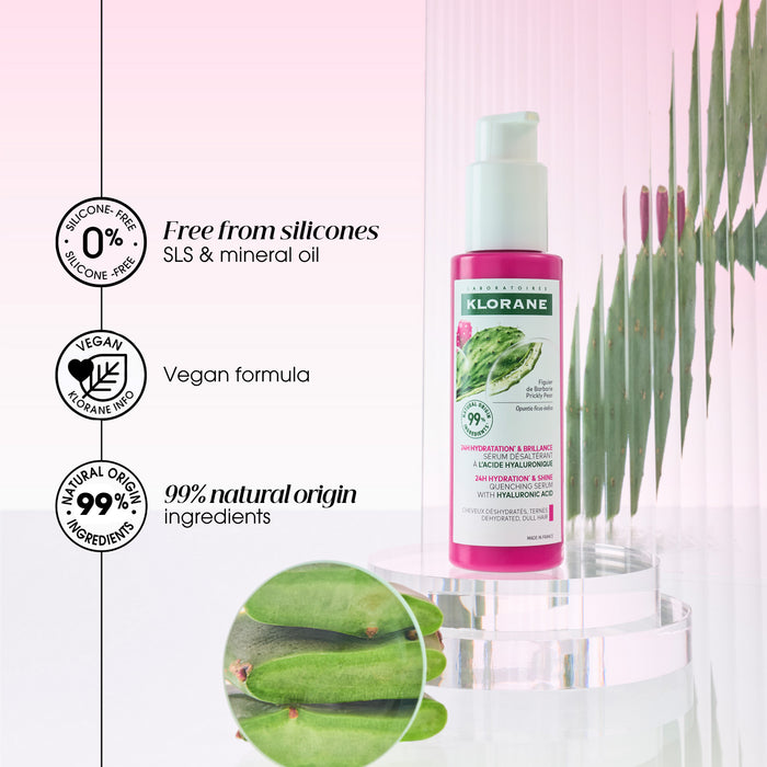Klorane 24Hr Hydration Serum With Prickly Pear 100ml