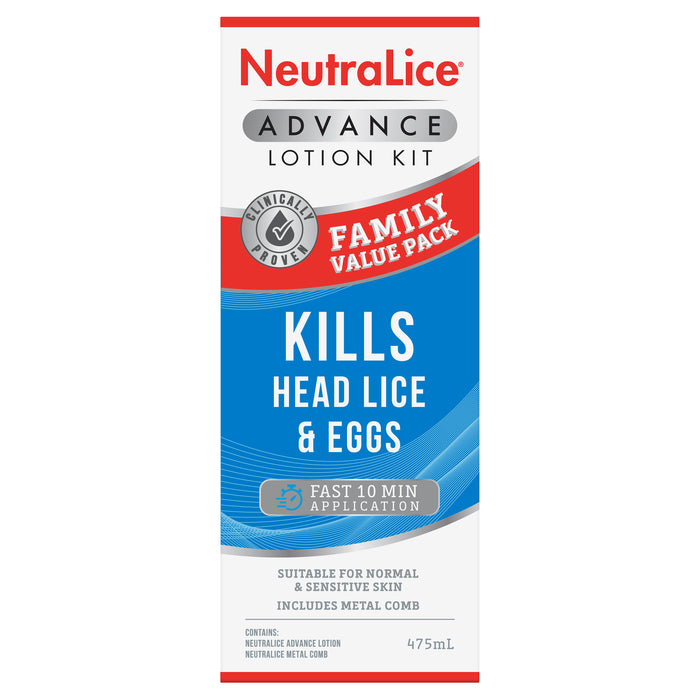 Neutralice Advance Family Value Pack 475ml.