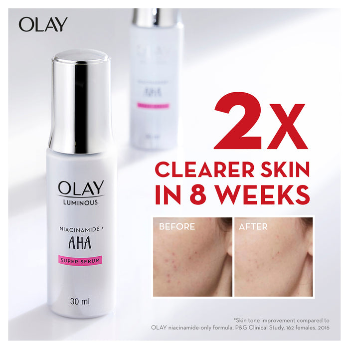 Olay Luminous Niacinamide AHA Moisturiser Cream 50g