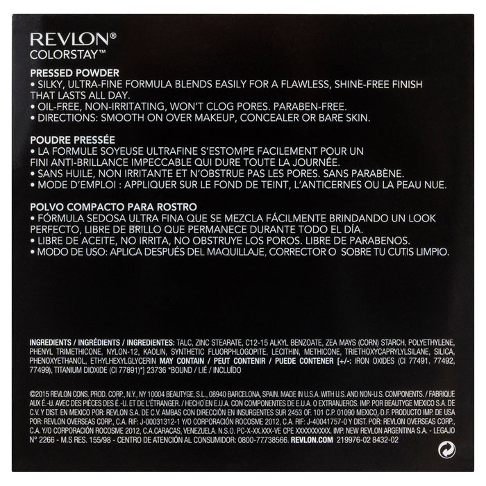 Revlon Colorstay Pressed Powder Light.