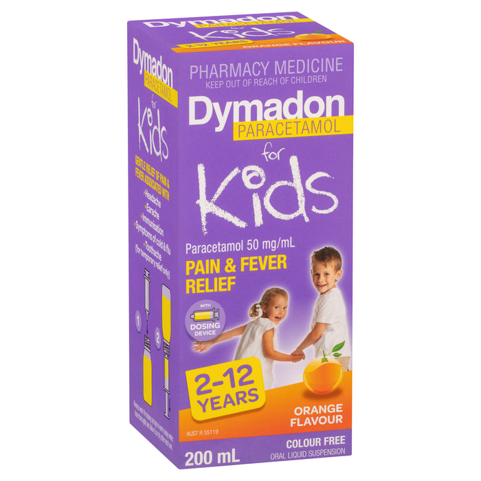 Dymadon  2 -12 Years 200ml Orange