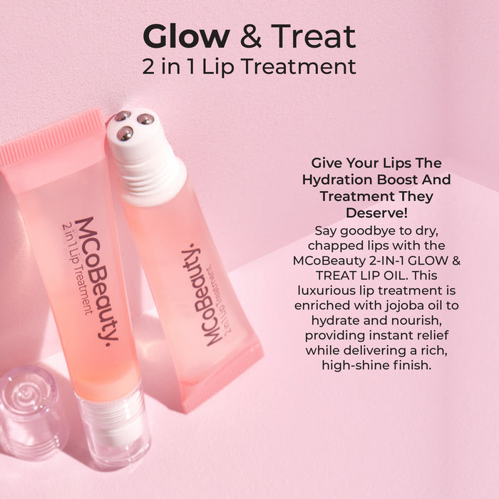 MCo Beauty Glow & Treat 2in1 Lip Treatment Coconut