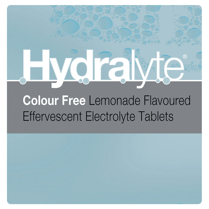 Hydralyte Effervescent Tablets Lemonade 20