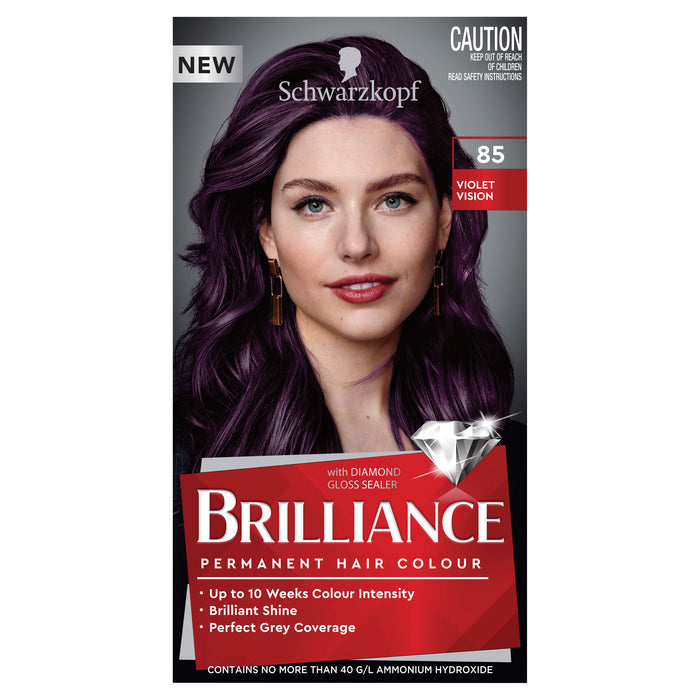 Schwarzkopf Brilliance 85 Violet Vision.