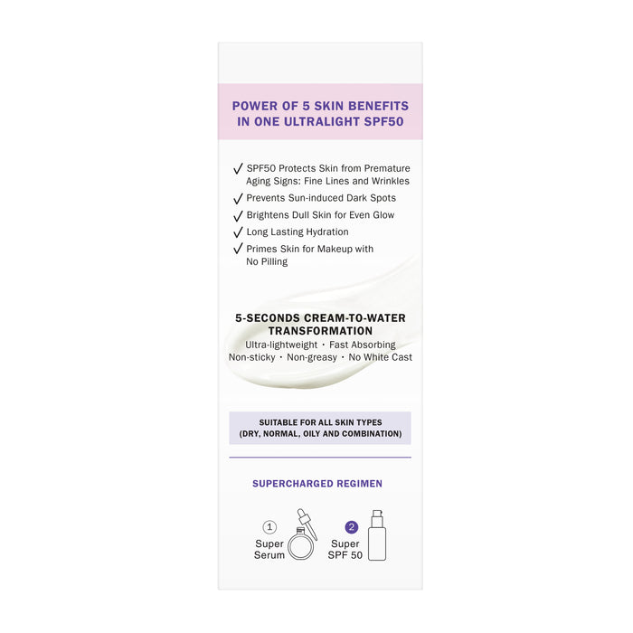 Olay Super SPF 50 Fluid Moisturiser 50ml
