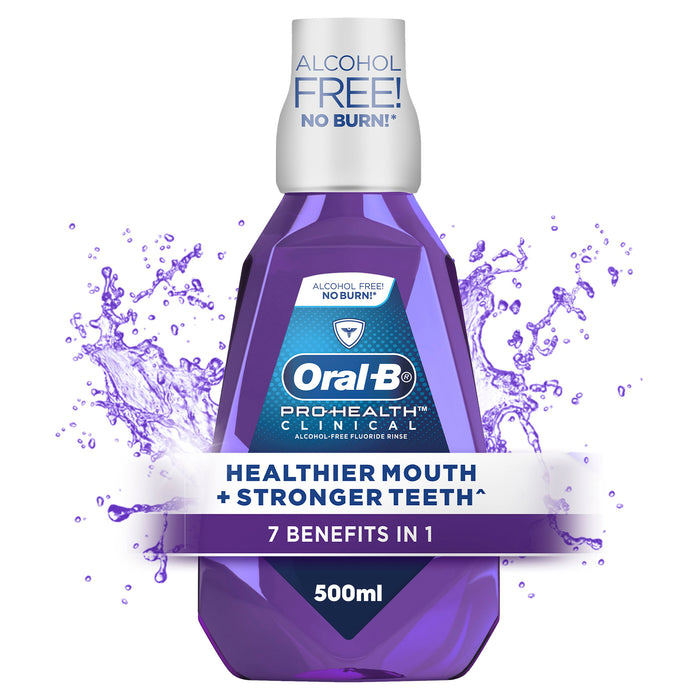 Oral B Clinical Rinse 500ml.