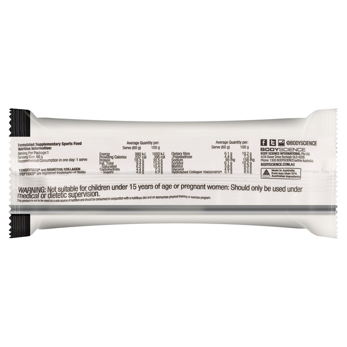 BSC Collagen Bar Chocolate Coconut 60g