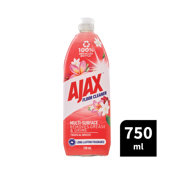 Ajax Floor Cleaner Tropical Breeze 750mL