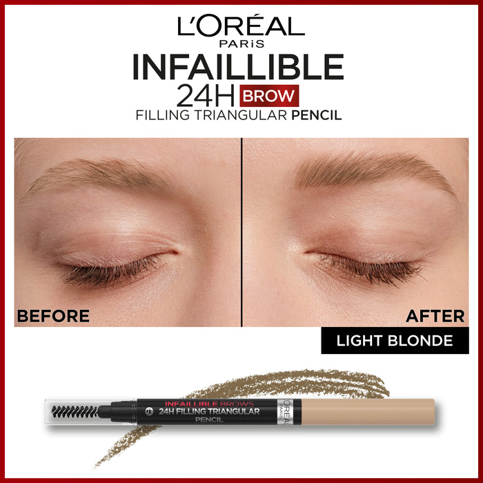 Loreal Infallable Brow Xpert 8.0 Light Cool Blonde