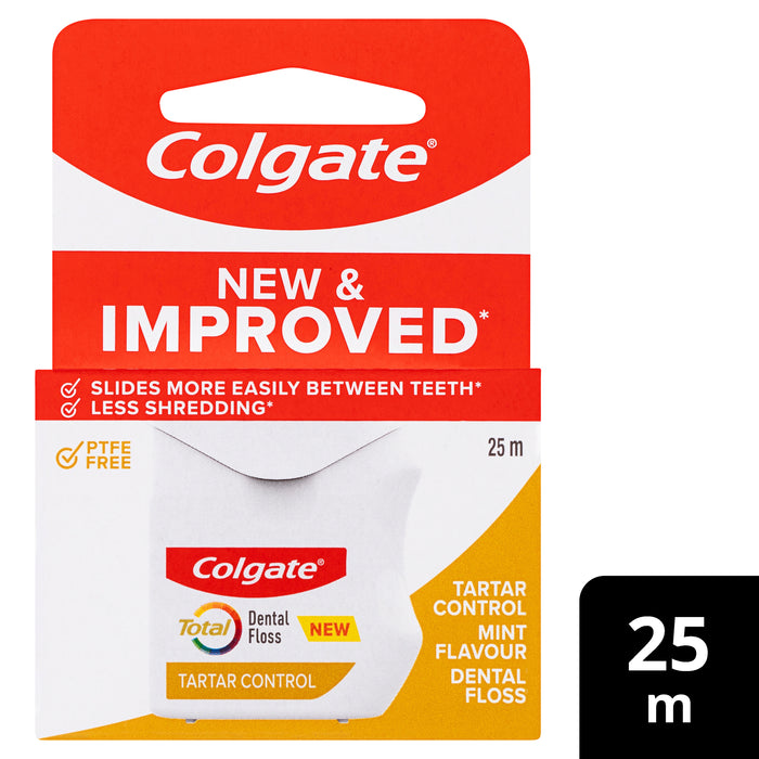 Colgate Total Dental Floss Tarter 25m