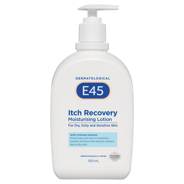 E45 Itch Recovery Lotion 500ml.