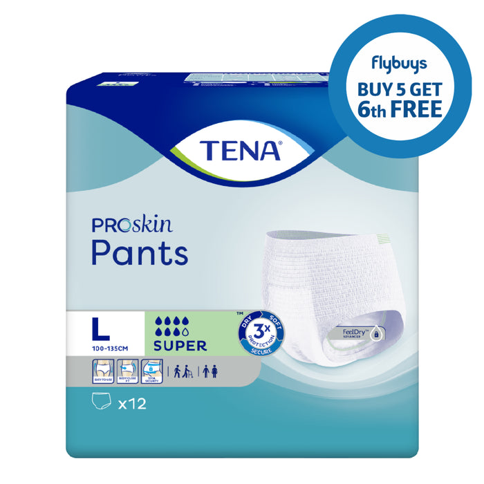 TENA Pants Super Large 12 Pack