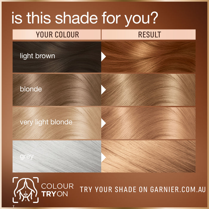 Garnier Good Hair Colour 7.0 Almond Creme Dark Blonde