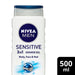 Nivea Men Sensitive Shower Gel 500ml.