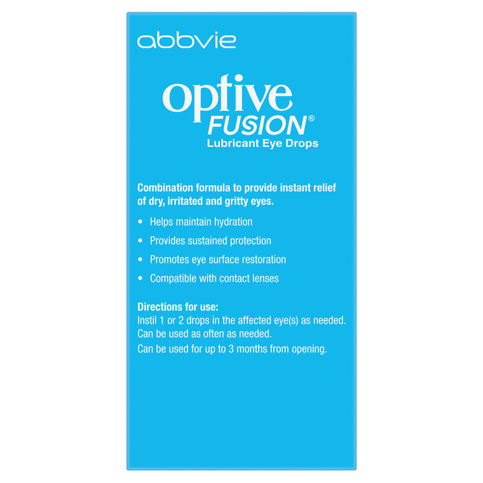 Optive Fusion Eye Drops 10ml.