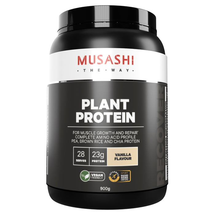 Musashi Plant Protein Vanilla 900g.