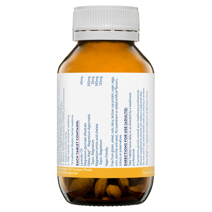 EN Mega Magnesium Relax  60 tabs