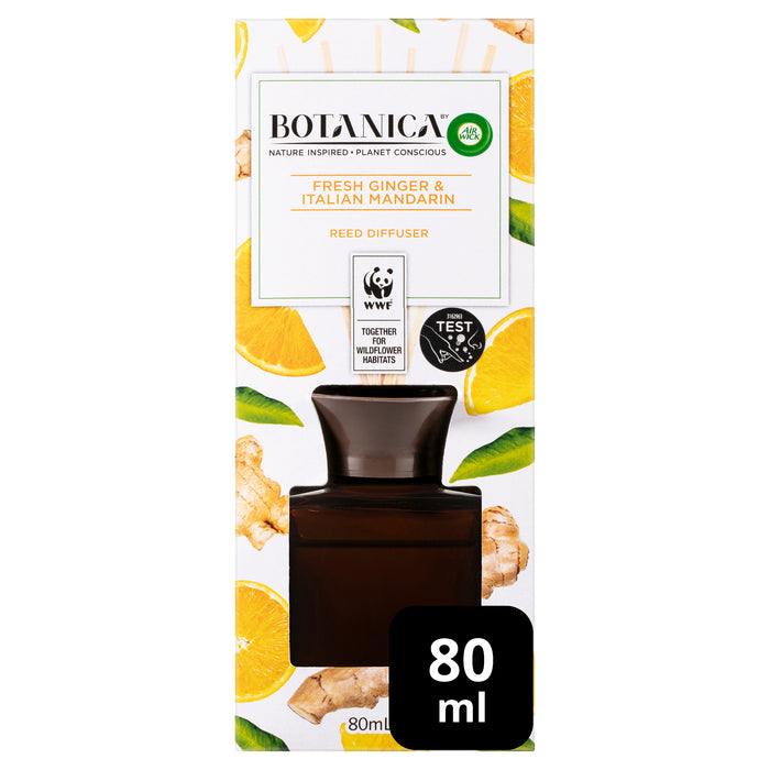 Air Wick Reed Diffuser Botanica Ginger And Italian Mandarin 80ml
