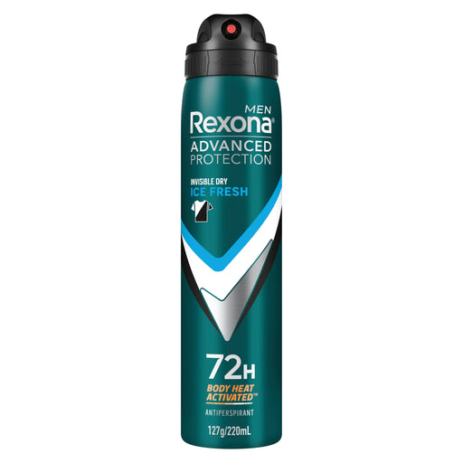 Rexona Men Antiperspirant Deodorant Aerosol Ice Fresh 220ml.