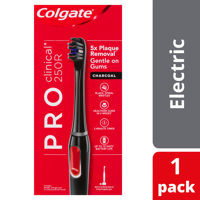 Colgate ProClinical 250R Deep Clean Electric Toothbrush Black