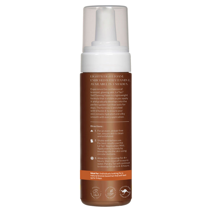 Le Tan Classic Foam Medium/Dark 180ml