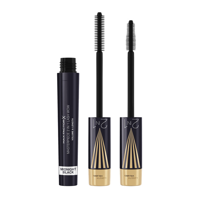 Max Factor Masterpiece Mascara 2in1 Lash WOW Super Black