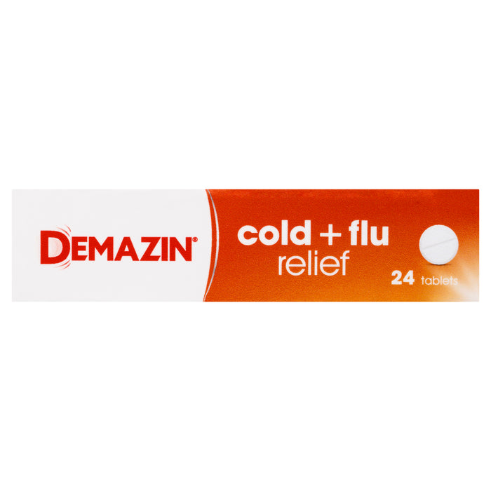 Demazin PE Cold & Flu Relief Tablets 24.
