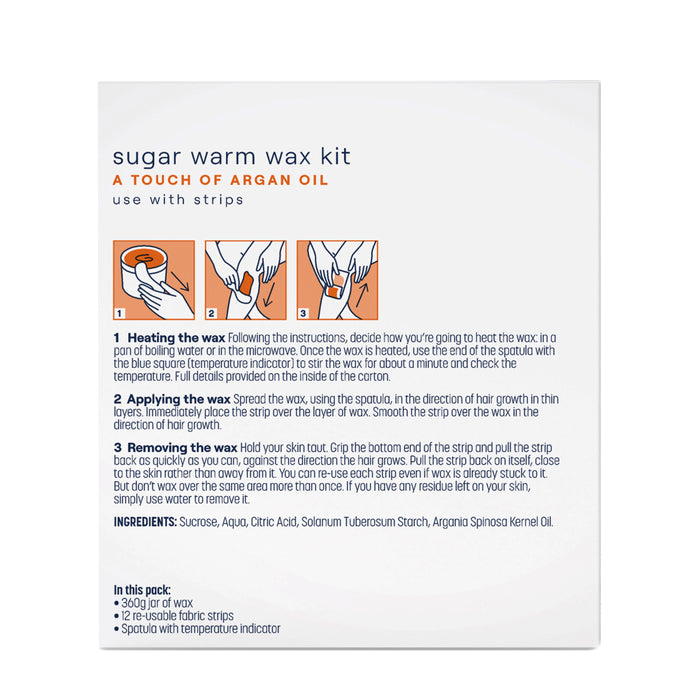 Veet Argan Oil Warm Wax Kit 360g