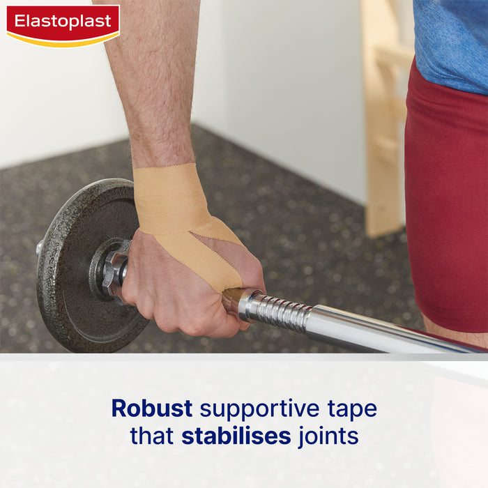 Elastoplast Rigid Strapping Tape Tan 25mm x 10m.