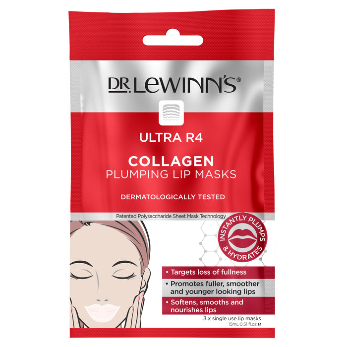 Dr LeWinn's Ultra R4 Collagen Plumping Lip Mask 3 Single Use
