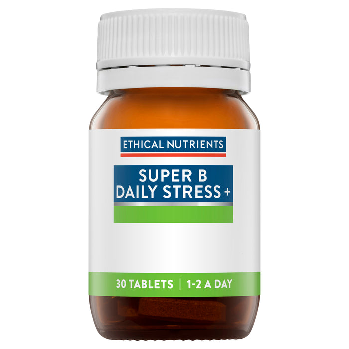 Ethical Nutrients Super B Daily Stress 30 Tablets