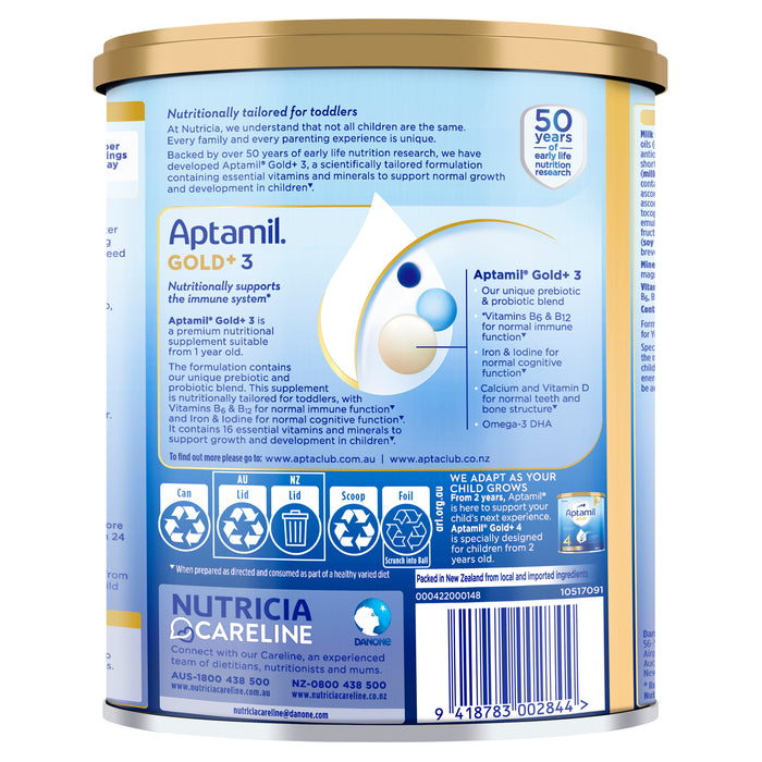 Aptamil Gold Plus Stage 3 900g