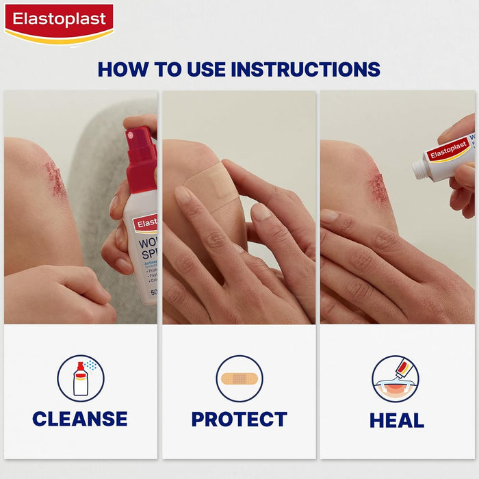 Elastoplast Waterproof XL 6x7cm 5 Pack