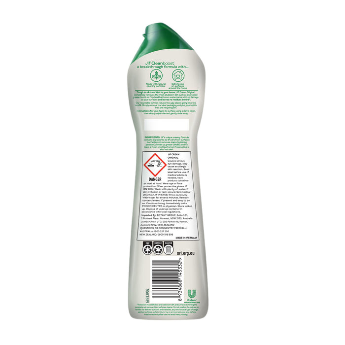 Jif Cream With Micro Particles Original 500ml
