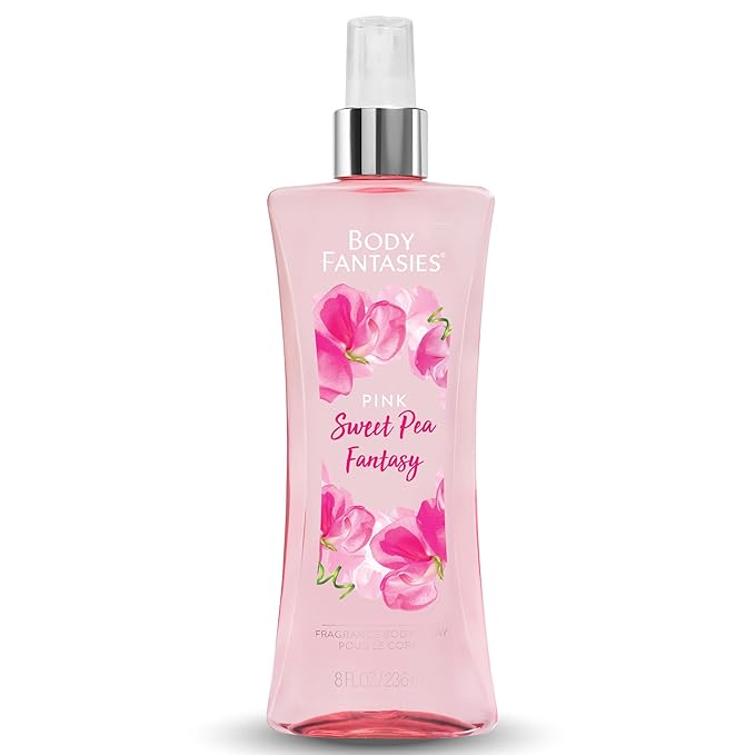 Body Fantasies Pink Sweet Pea Fantasy Body Spray 236ml