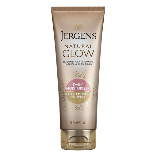 Jergens Natural Glow Daily Moisturiser Fair To Medium 221ml.